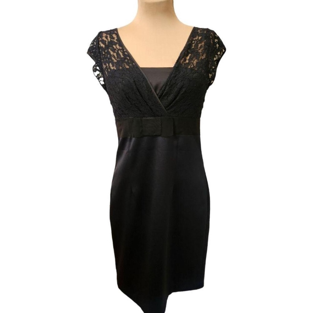 Banana Republic Black Asymmetrical Dress